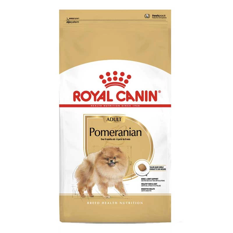 غذاخشک سگ رویال کنین پامرانین RoyalCanin Pomeranian وزن 1.5KG