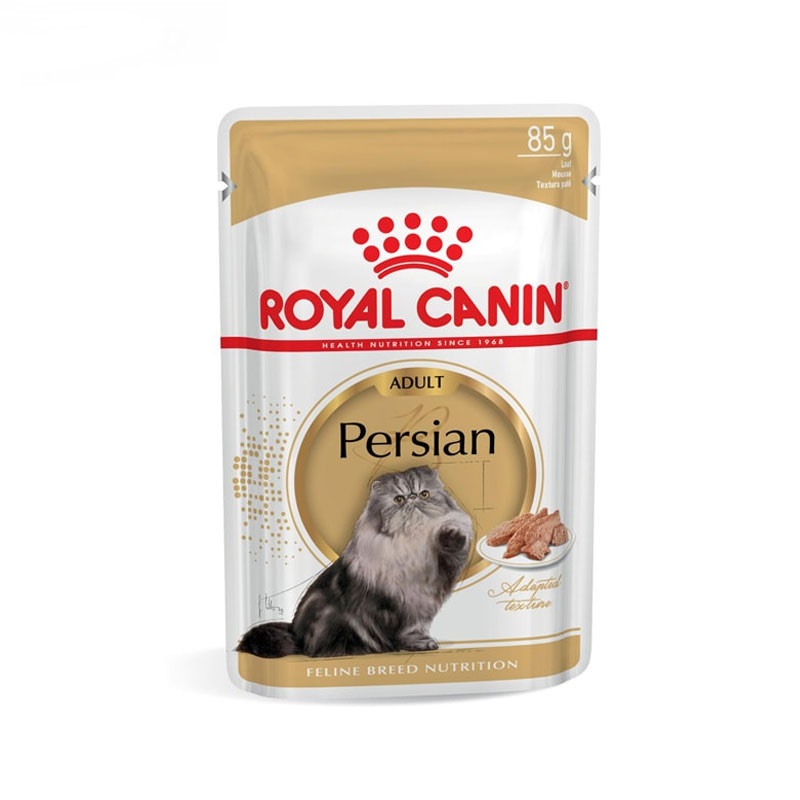 پوچ گربه رویال کنین پرشین ادالت Royalcanin Persian loaf وزن 85GR