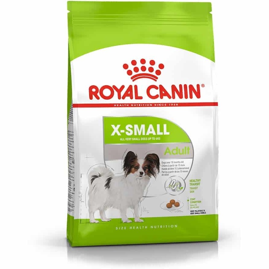 غذا خشک رویال کنین ایکس اسمال ادالت Royalcanin Xs Adult وزن 1.5KG