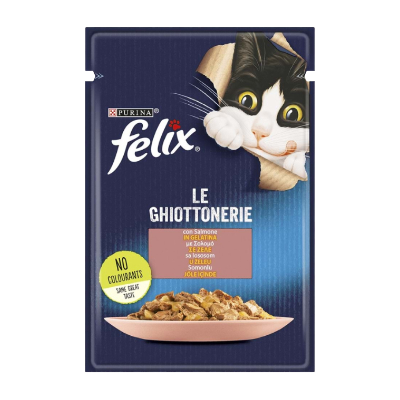پوچ گربه فلیکس با طعم بره Purina Felix وزن 85GR