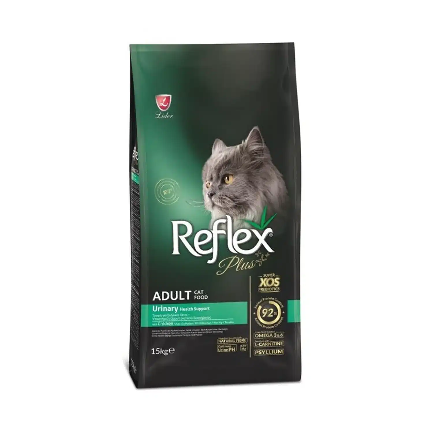 غذاخشک گربه رفلکس پلاس یورینری Reflex Urinary وزن 1.5KG