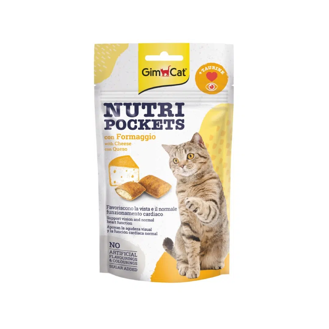 تشویقی گربه جیم کت (Gim Cat) نوتری باطعم پنیر وزن 60 گرم