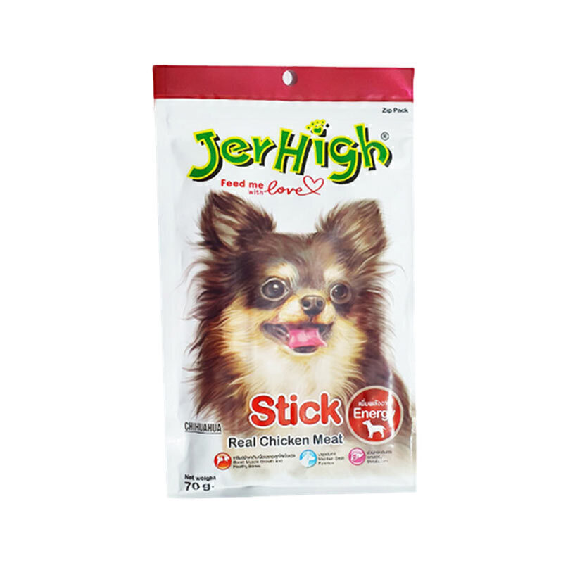 تشویقی سگ جرهای با طعم مرغ Jerhigh Stick وزن 60GR