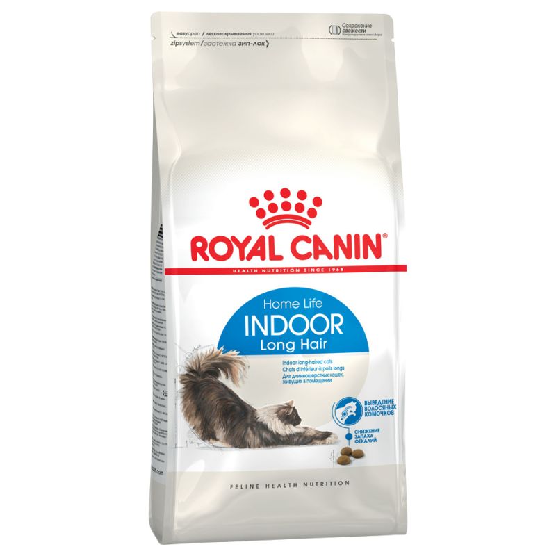 غذا خشک گربه ایندور لانگ هیر Royalcanin Indoor Longhair وزن 2KG