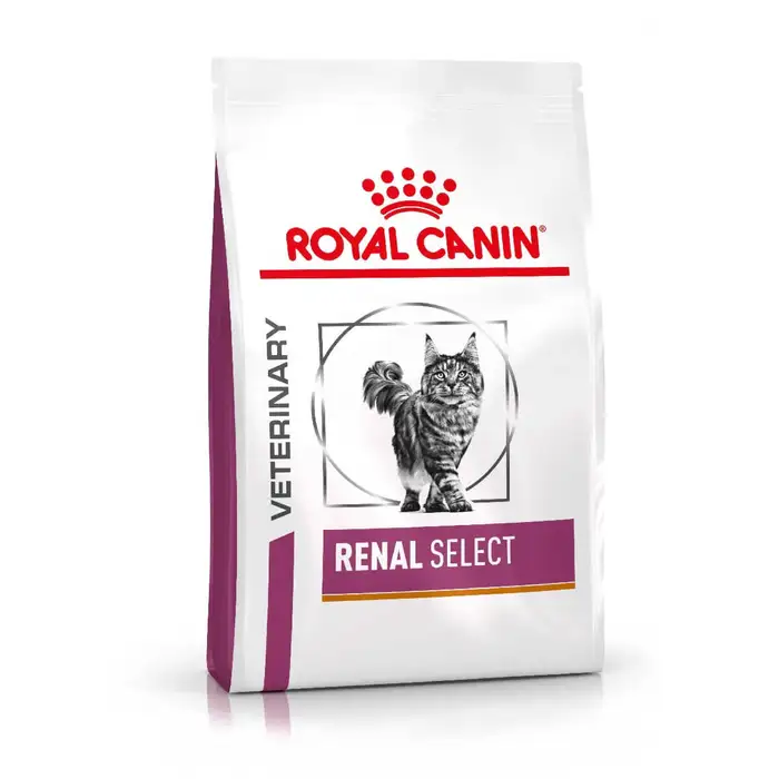غذا خشک گربه رویال کنین رنال سلکت Royalcanin Renal Select وزن 2KG