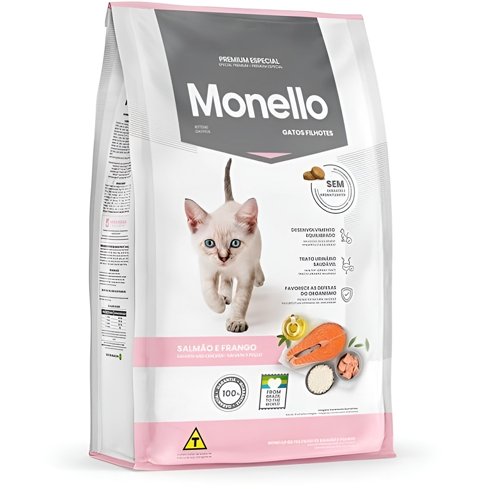 غذا خشک گربه مونلو کیتن وزن 10KG