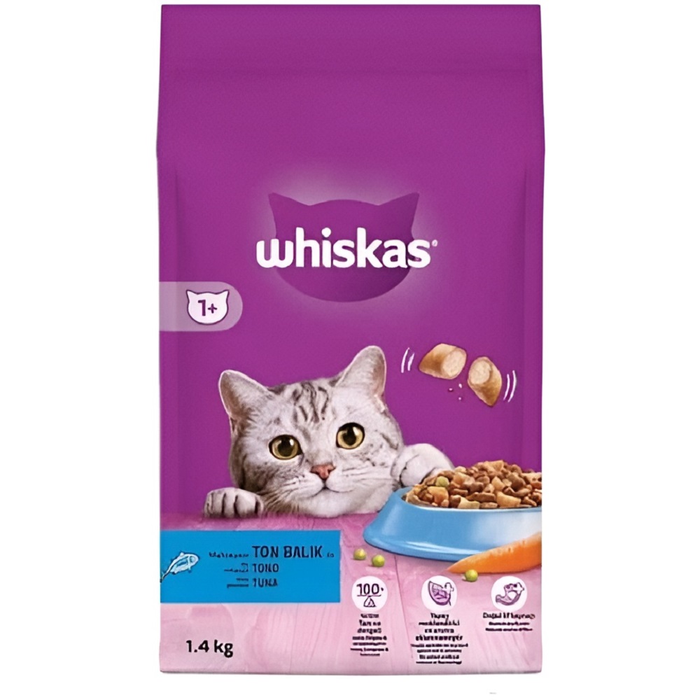 غذا خشک گربه ویسکاس عقیم شده طعم ماهی وزن 1.4KG